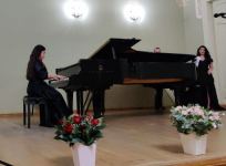 Участники проекта "Gənclərə dəstək" на сцене Тбилисской консерватории (ФОТО/ВИДЕО)