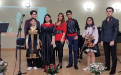 Участники проекта "Gənclərə dəstək" на сцене Тбилисской консерватории (ФОТО/ВИДЕО)