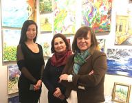 Цвета без границ – парижская публика в восторге от работ азербайджанских художников (ФОТО)