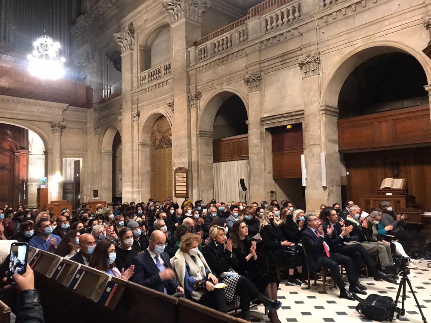 Азербайджанский этно-джаз прозвучал в протестантском храме Луврской оратории в Париже (ВИДЕО/ФОТО)