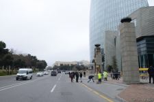 Перед Flame Towers в Баку прогремел взрыв (ФОТО/ВИДЕО)