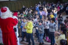 Для детей шехидов и ветеранов Отечественной войны представлена новогодняя программа (ФОТО)