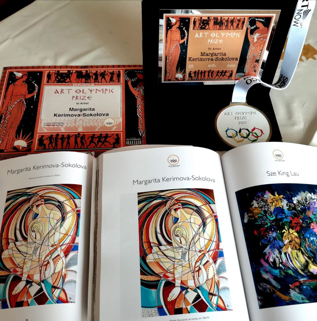 Художница из Азербайджана и Германии отмечена призом Олимпийских игр в области искусства (ФОТО)