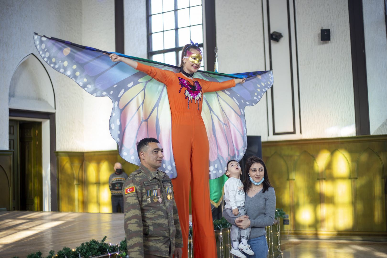 Для детей шехидов и ветеранов Отечественной войны представлена новогодняя программа (ФОТО)