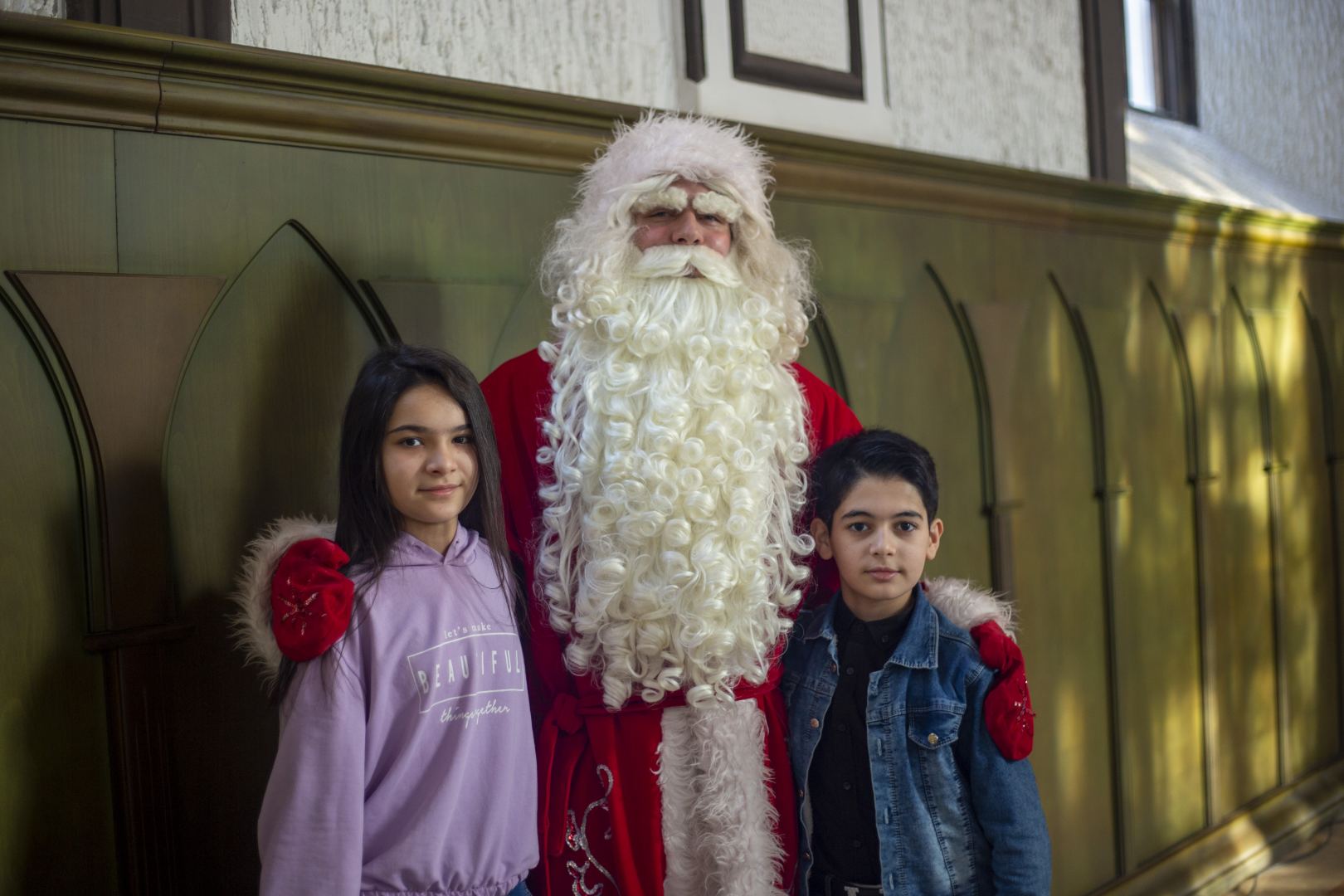 Для детей шехидов и ветеранов Отечественной войны представлена новогодняя программа (ФОТО)