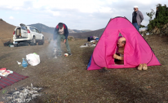 Он уединился в горах Азербайджана, чтобы здесь встретить свою смерть… (ФОТО)