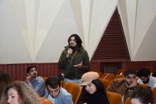 Первый замминистра культуры встретился с молодыми азербайджанскими актерами (ФОТО)