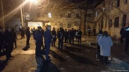 В Мингячевире взрыв вызвал пожар в одном из домов, есть пострадавшие (ФОТО) (Обновлено)