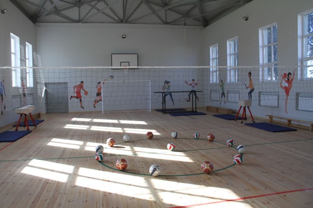 В Газахе по инициативе Фонда Гейдара Алиева построено новое здание школы (ФОТО)