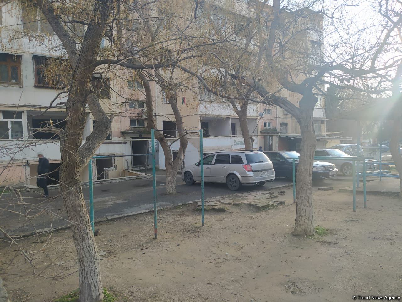 В одном из районов Баку начался снос ряда жилых домов (ФОТО)