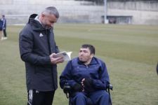 ФК "Карабах" осуществил самую большую мечту писателя с ограниченными возможностями здоровья (ФОТО)