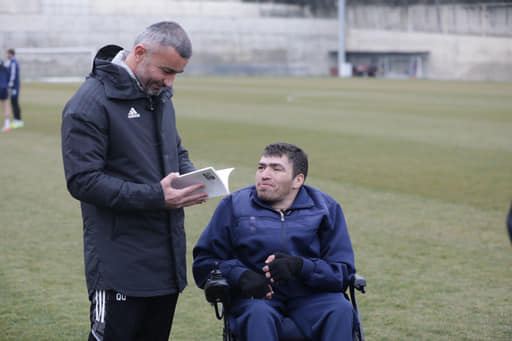 ФК "Карабах" осуществил самую большую мечту писателя с ограниченными возможностями здоровья (ФОТО)