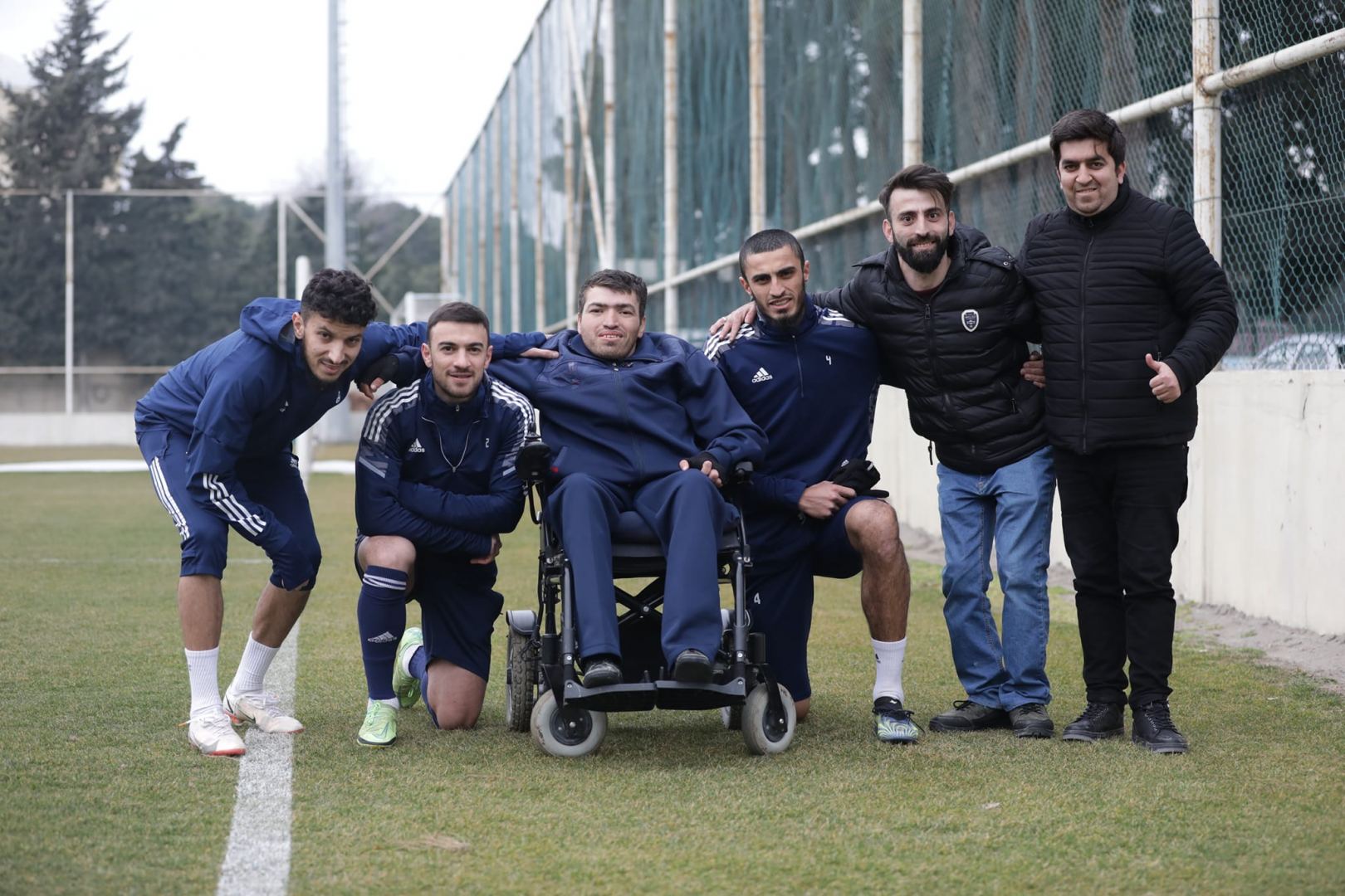 ФК "Карабах" осуществил самую большую мечту писателя с ограниченными возможностями здоровья (ФОТО)