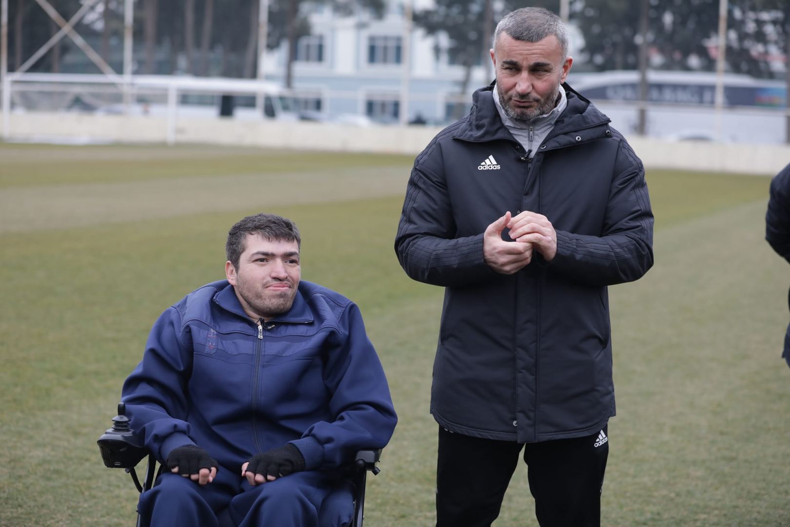 ФК "Карабах" осуществил самую большую мечту писателя с ограниченными возможностями здоровья (ФОТО)