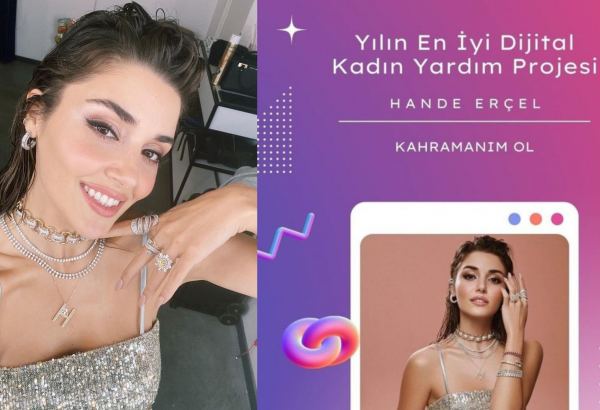 Обладательница титула "Вице-мисс мира" в Баку отмечена международной наградой "Жизнь без рака" (ФОТО)