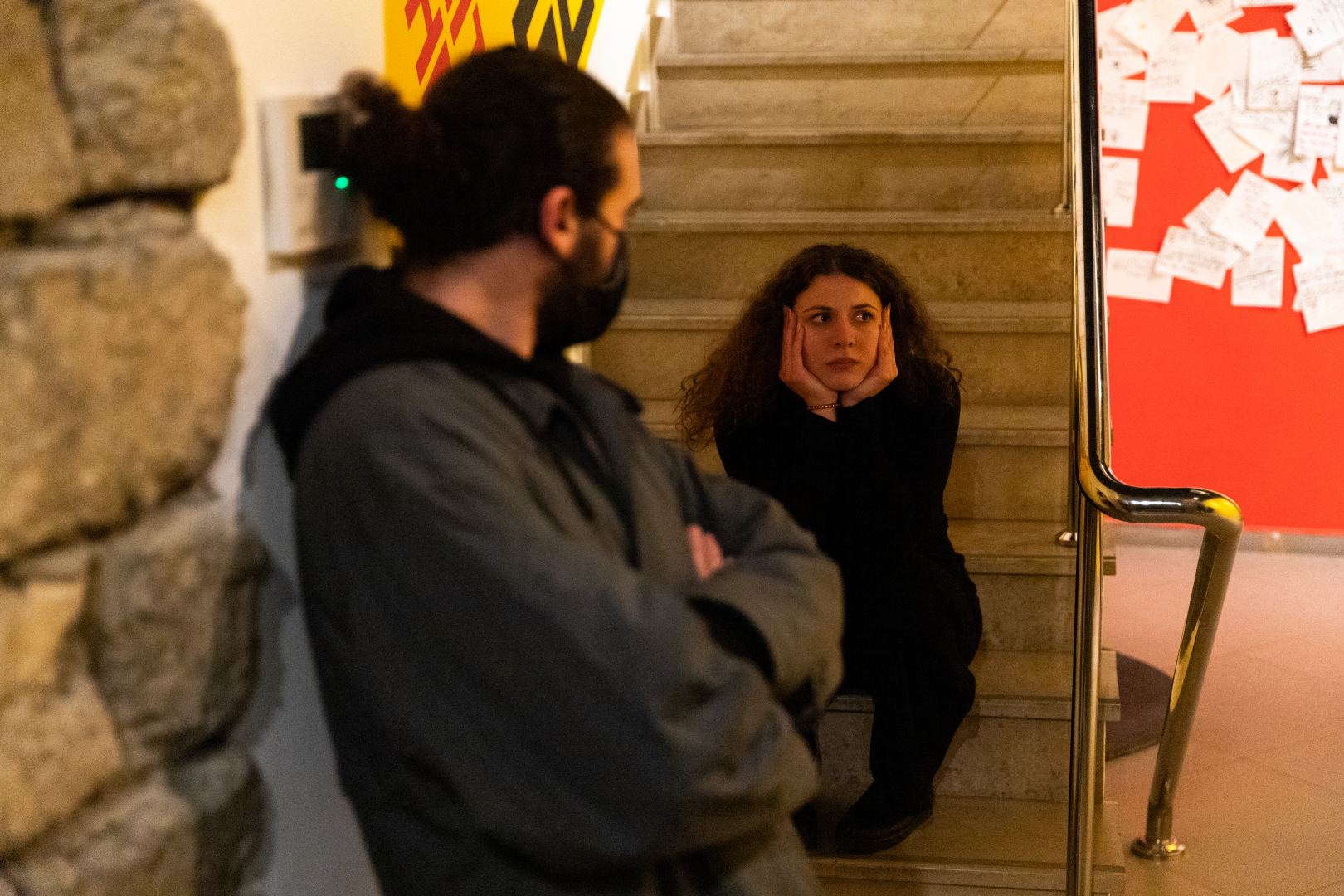 В ARTIM состоялась премьера необычного спектакля "Попутчик по дороге в ад" в различных языковых вариациях (ВИДЕО, ФОТО)