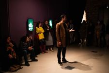 В ARTIM состоялась премьера необычного спектакля "Попутчик по дороге в ад" в различных языковых вариациях (ВИДЕО, ФОТО)