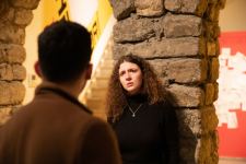 В ARTIM состоялась премьера необычного спектакля "Попутчик по дороге в ад" в различных языковых вариациях (ВИДЕО, ФОТО)