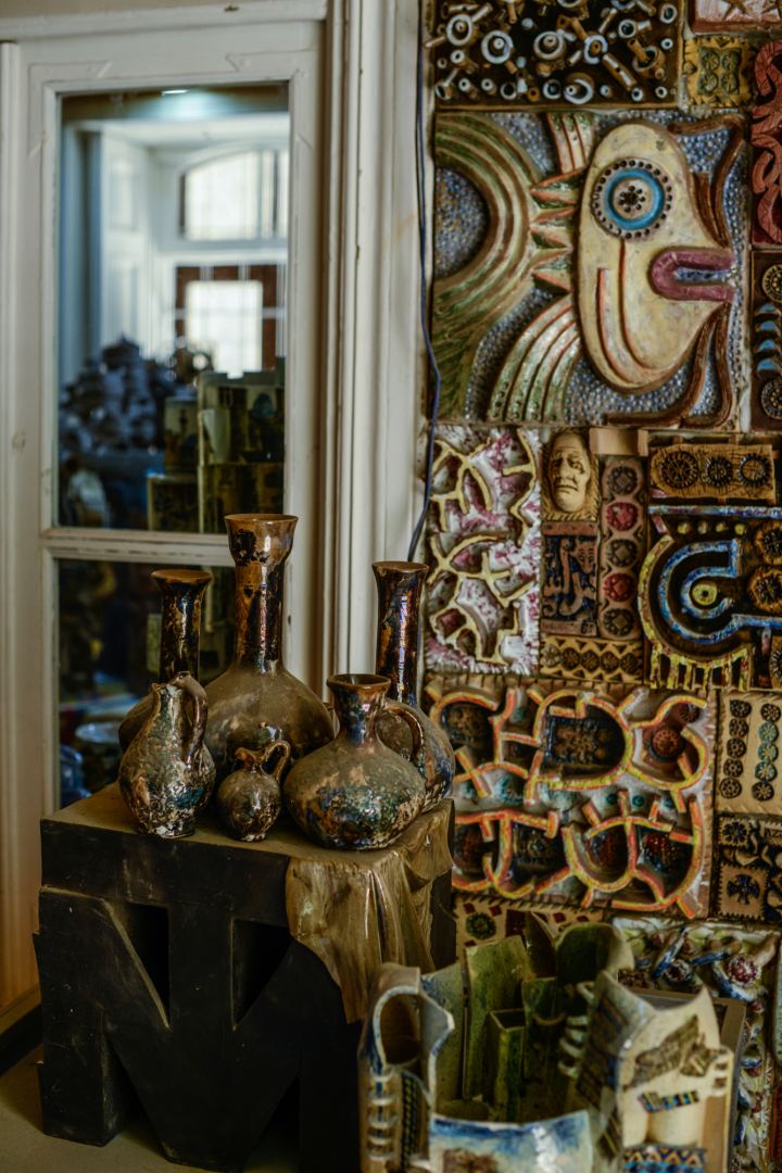 Удивительный дом в Ичери шехер, который создал Мир-Теймур Мамедов. Посвящается юбилею Мастера! (ФОТО)