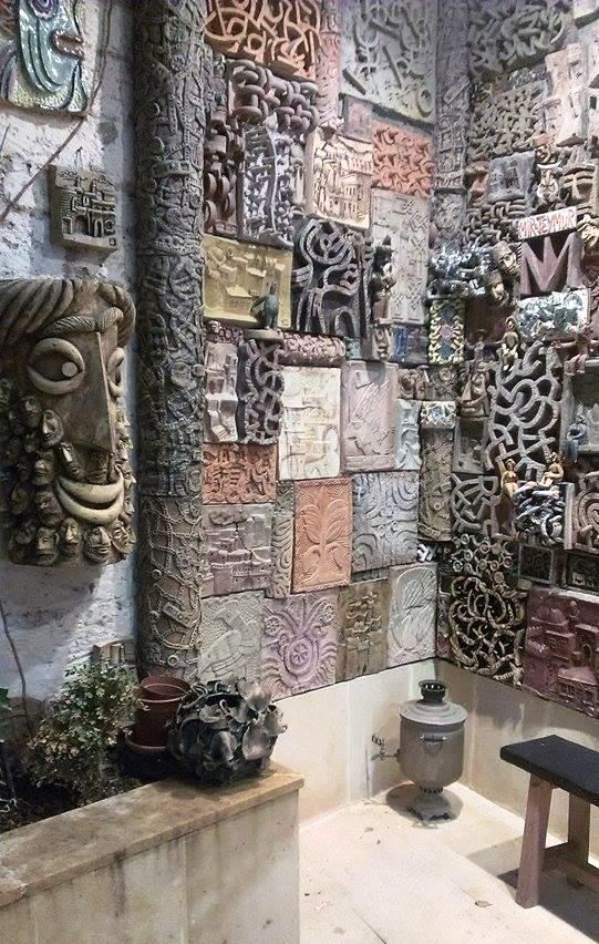 Удивительный дом в Ичери шехер, который создал Мир-Теймур Мамедов. Посвящается юбилею Мастера! (ФОТО)