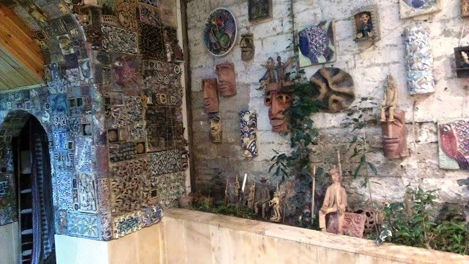 Удивительный дом в Ичери шехер, который создал Мир-Теймур Мамедов. Посвящается юбилею Мастера! (ФОТО)