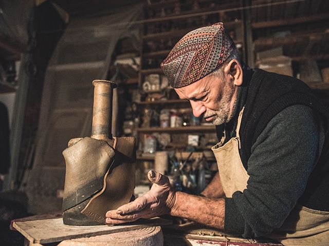 Удивительный дом в Ичери шехер, который создал Мир-Теймур Мамедов. Посвящается юбилею Мастера! (ФОТО)