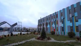 Жители поселка Бина выразили благодарность Президенту Ильхаму Алиеву и Первой леди Мехрибан Алиевой за создание Учебного и сервисного комплекса (ФОТО/ВИДЕО)