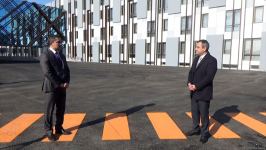 Жители поселка Бина выразили благодарность Президенту Ильхаму Алиеву и Первой леди Мехрибан Алиевой за создание Учебного и сервисного комплекса (ФОТО/ВИДЕО)