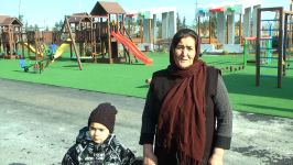 Жители поселка Бина выразили благодарность Президенту Ильхаму Алиеву и Первой леди Мехрибан Алиевой за создание Учебного и сервисного комплекса (ФОТО/ВИДЕО)