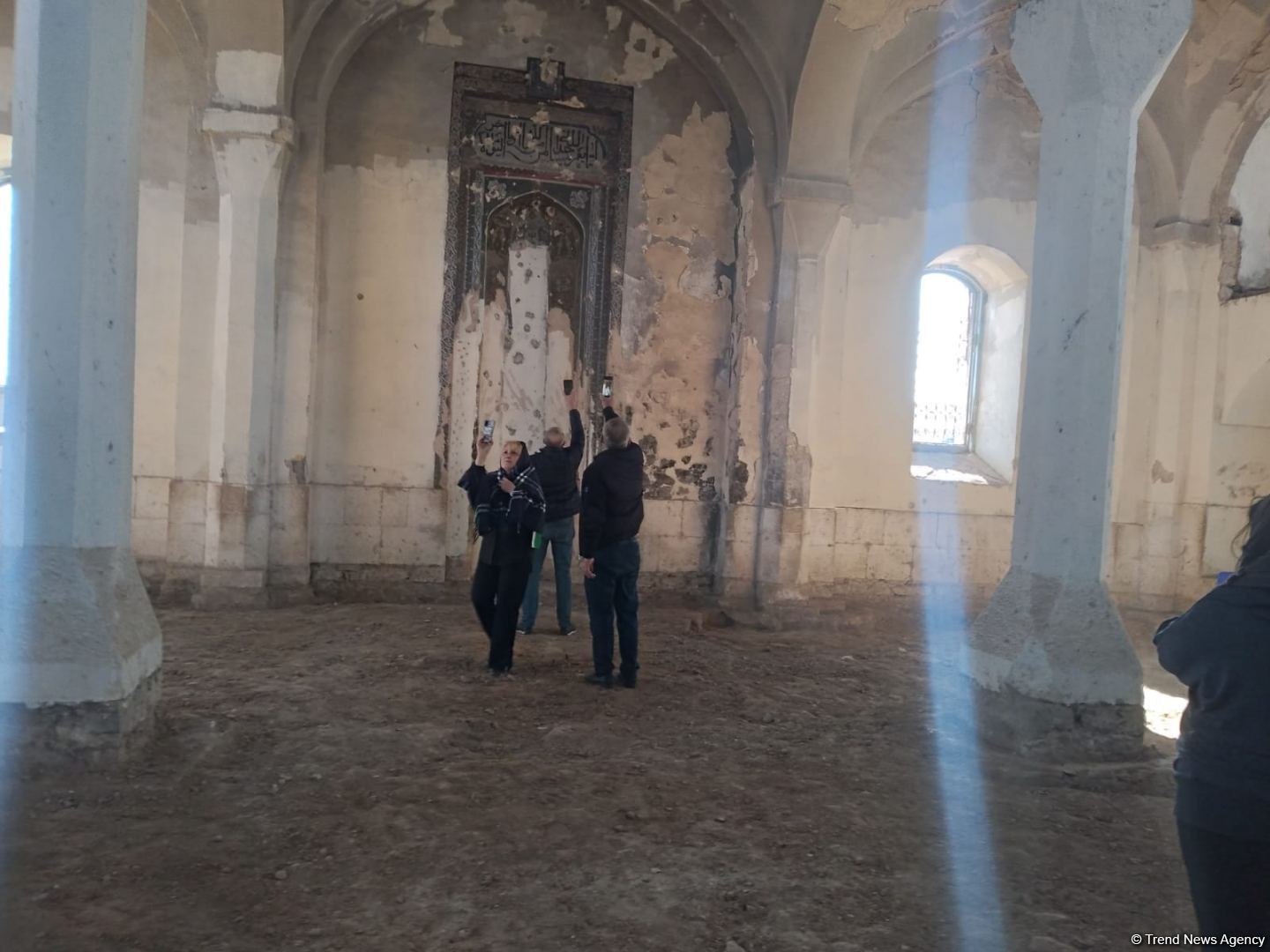 Очередной пассажирский автобус из Баку прибыл в Агдам (ФОТО)