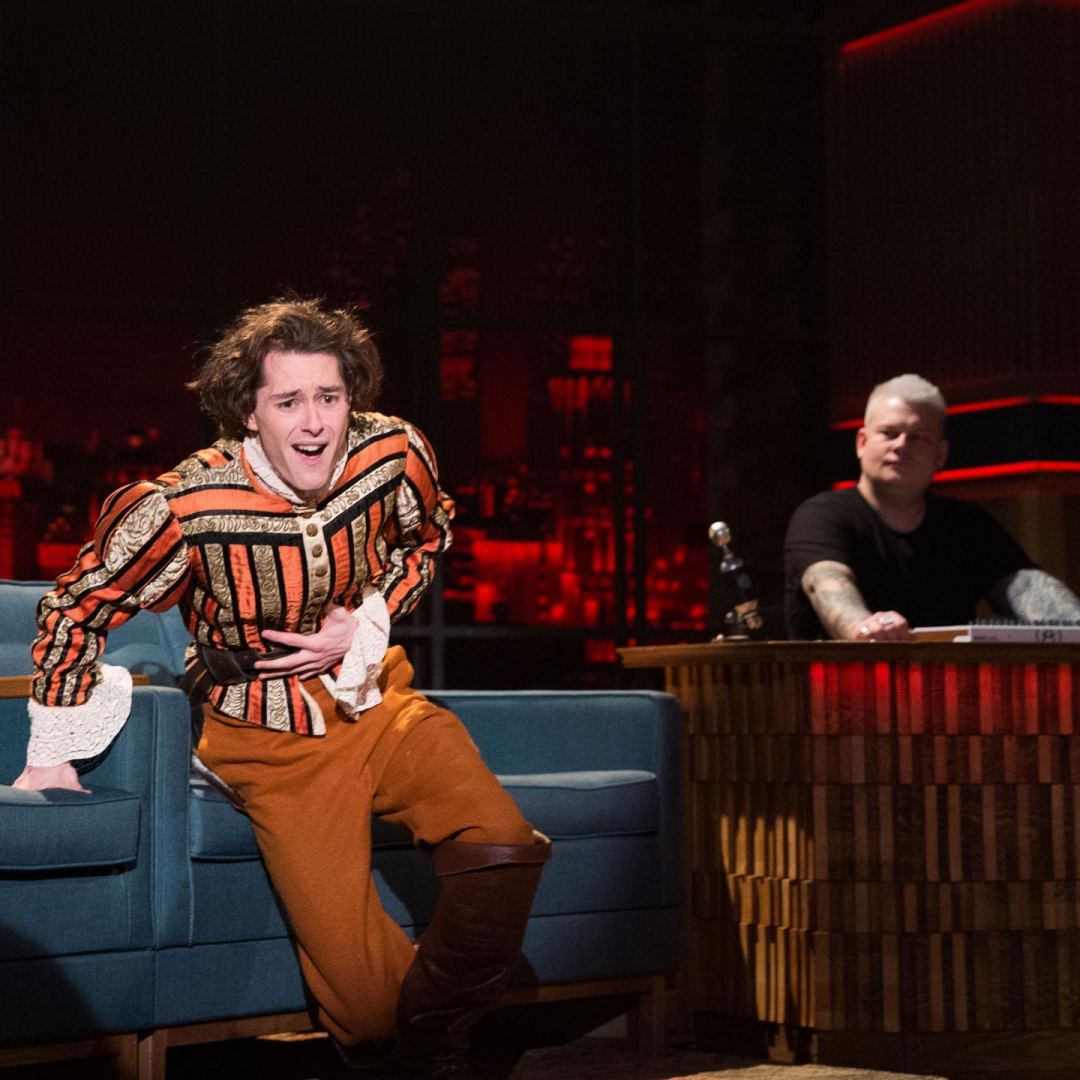 Азербайджанский актер в гостях у Ивана Урганта на Первом канале России (ФОТО/ВИДЕО)