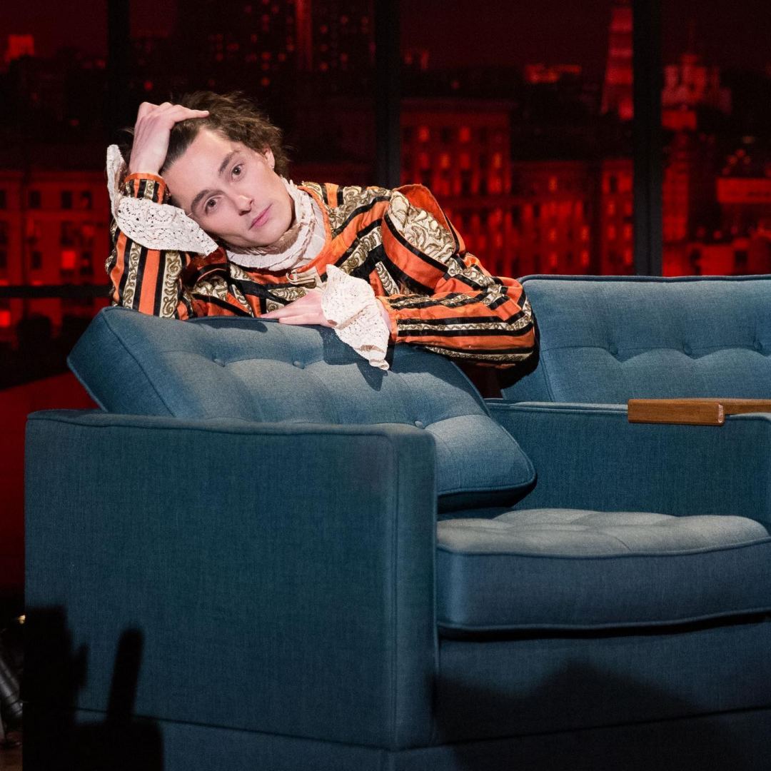 Азербайджанский актер в гостях у Ивана Урганта на Первом канале России (ФОТО/ВИДЕО)