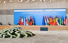 Президент Ильхам Алиев принял участие в VIII министерском заседании в рамках Консультативного совета Южного газового коридора (ФОТО) (версия 2)