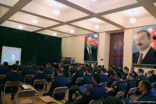 В Доме офицеров в Баку прошла презентация проекта, посвященного Национальному герою Мубаризу Ибрагимову (ФОТО)