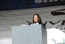 В Баку состоялась торжественная церемония открытия Кубка мира по прыжкам на батуте (ФОТО)