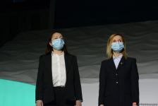 В Баку состоялась торжественная церемония открытия Кубка мира по прыжкам на батуте (ФОТО)