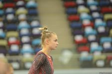 В Баку продолжаются соревнования Кубка мира по прыжкам на батуте (ФОТО)