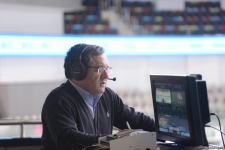 В Баку стартовал первый день соревнований Кубка мира по прыжкам на батуте (ФОТО)