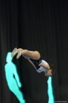 Азербайджанская гимнастка Сельджан Магсудова вышла в финал Кубка мира по прыжкам на батуте в Баку (ФОТО)