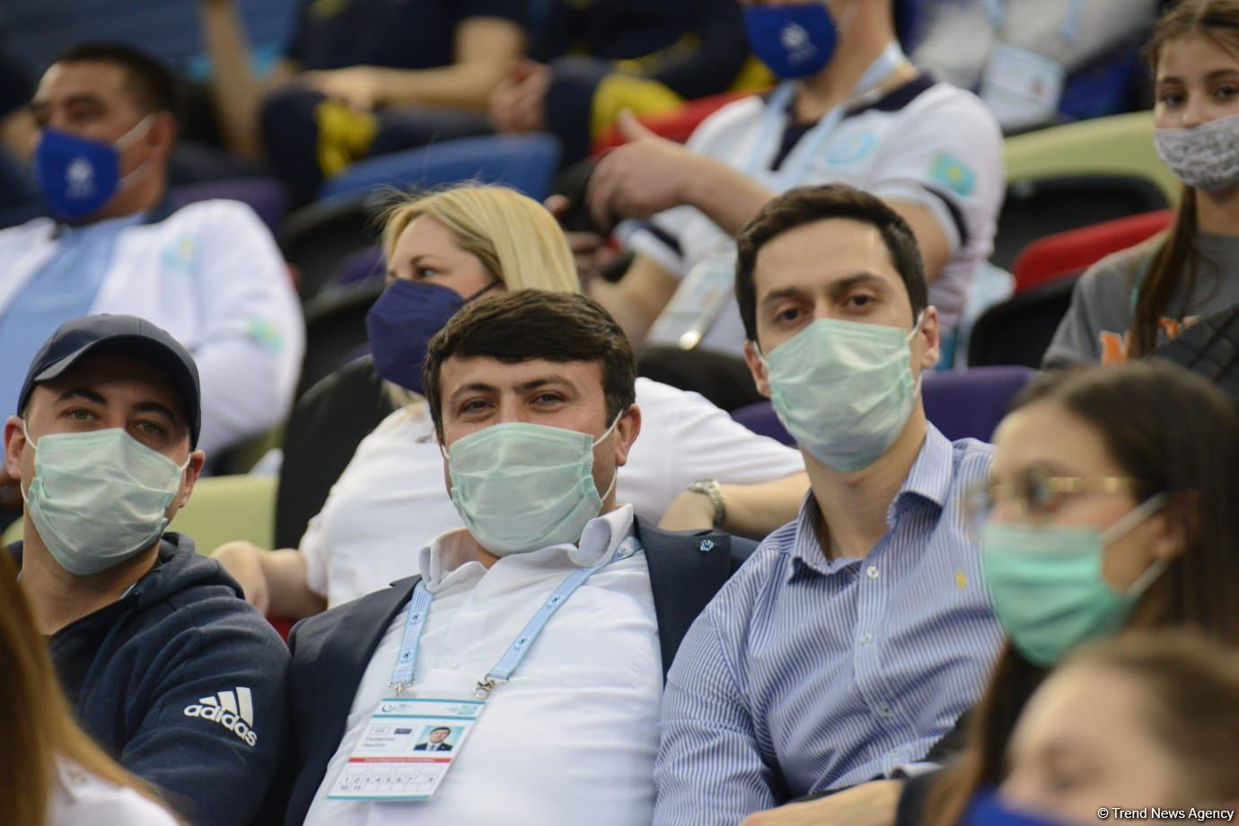 Азербайджанская гимнастка Сельджан Магсудова вышла в финал Кубка мира по прыжкам на батуте в Баку (ФОТО)