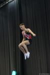 В Баку стартовал заключительный день соревнований Кубка мира по прыжкам на батуте (ФОТО)