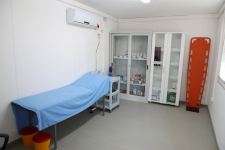 Президент Ильхам Алиев и Первая леди Мехрибан Алиева ознакомились с условиями, созданными в штабе специального представительства Президента Азербайджана на освобожденных от оккупации территориях (ФОТО/ВИДЕО)