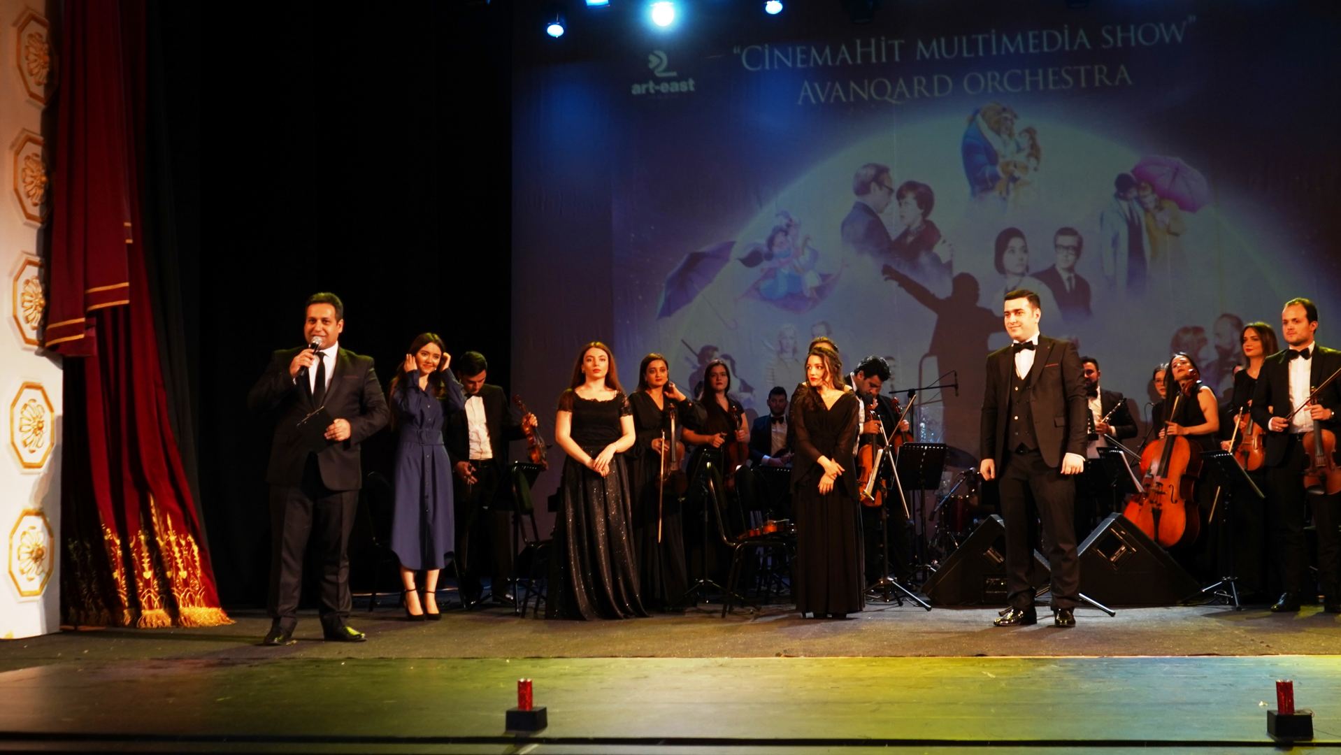 В Баку представлены шедевры мировой киномузыки в театрализованных композициях (ВИДЕО, ФОТО)