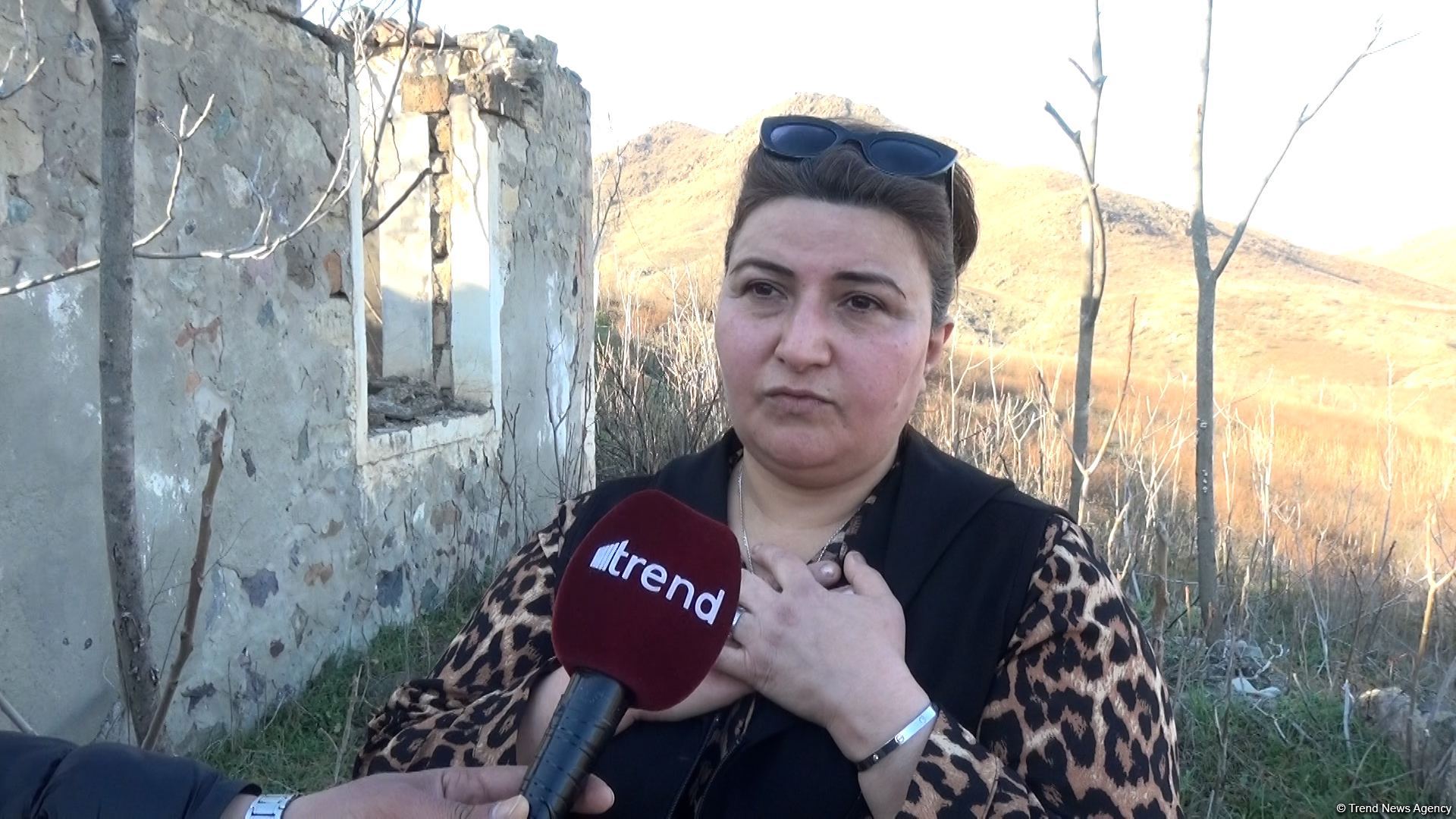 Президент Ильхам Алиев подарил нам безмерную радость и гордость Победы - вернувшиеся в родное село уроженцы Зангилана (ФОТО/ВИДЕО)