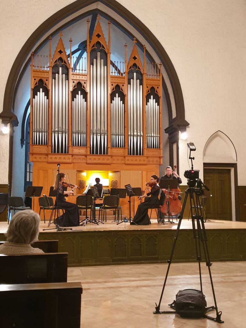 В Баку впервые прозвучали церковные сонаты (ВИДЕО)