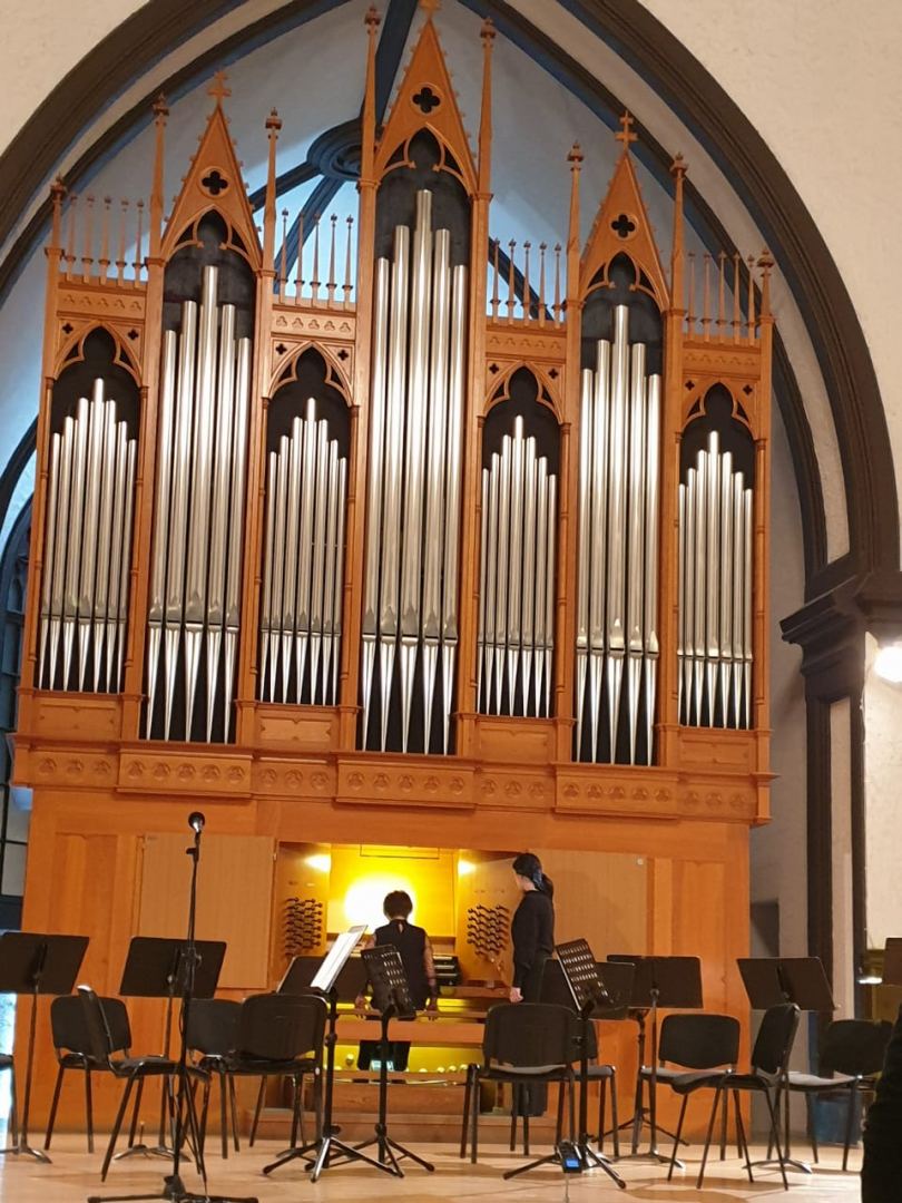 В Баку впервые прозвучали церковные сонаты (ВИДЕО)