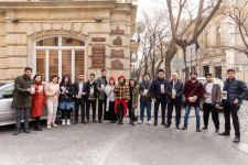 На улице Польских архитекторов в Баку прошла интересная акция  (ФОТО)