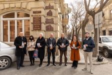 На улице Польских архитекторов в Баку прошла интересная акция  (ФОТО)