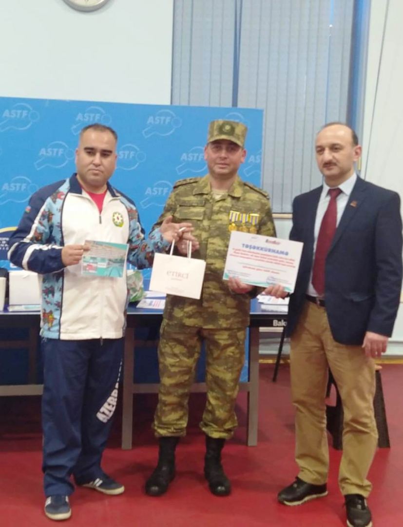 В Баку определились победители турнира по теннису среди ветеранов Карабахской войны, журналистов и медийных личностей (ФОТО)