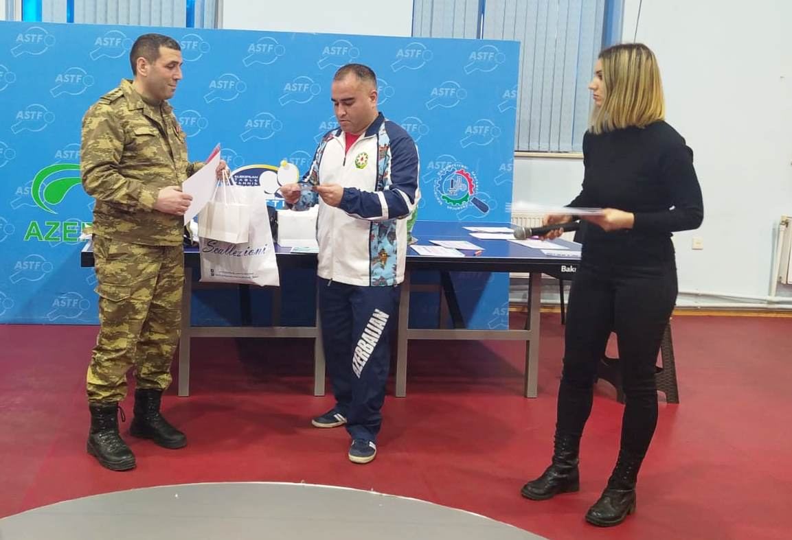 В Баку определились победители турнира по теннису среди ветеранов Карабахской войны, журналистов и медийных личностей (ФОТО)